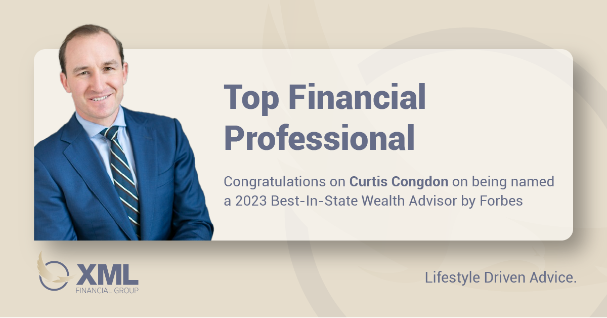 XML Wealth Advisors Recognized as Best-In-State - Curtis Congdon
